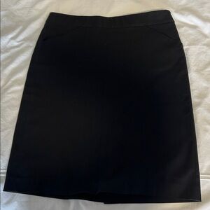 Classic Black Theory Pencil Skirt